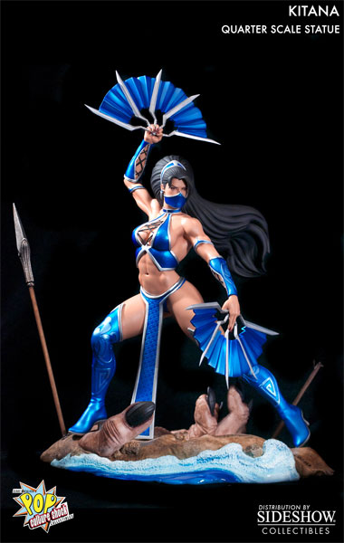 Illustration for article titled $355 Will Get You Your Very Own Giant Mortal Kombat Femme Fatale